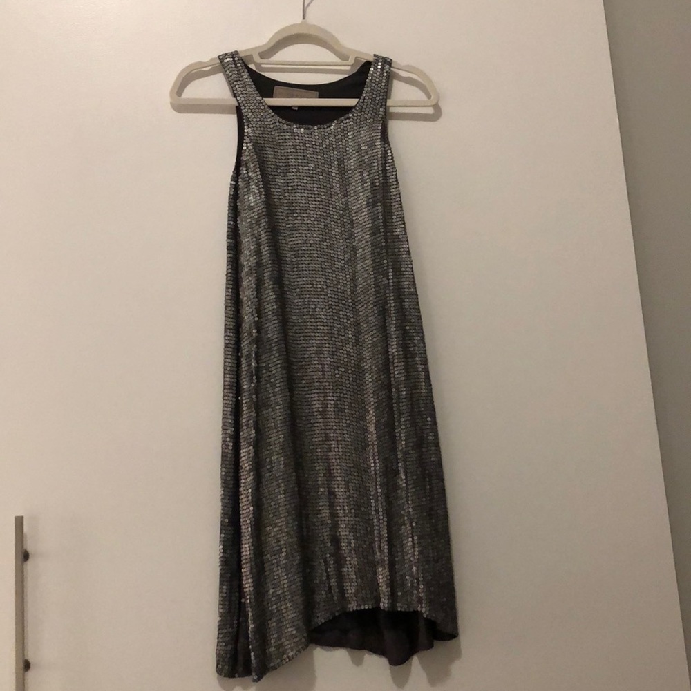 Double D grey sequin dress